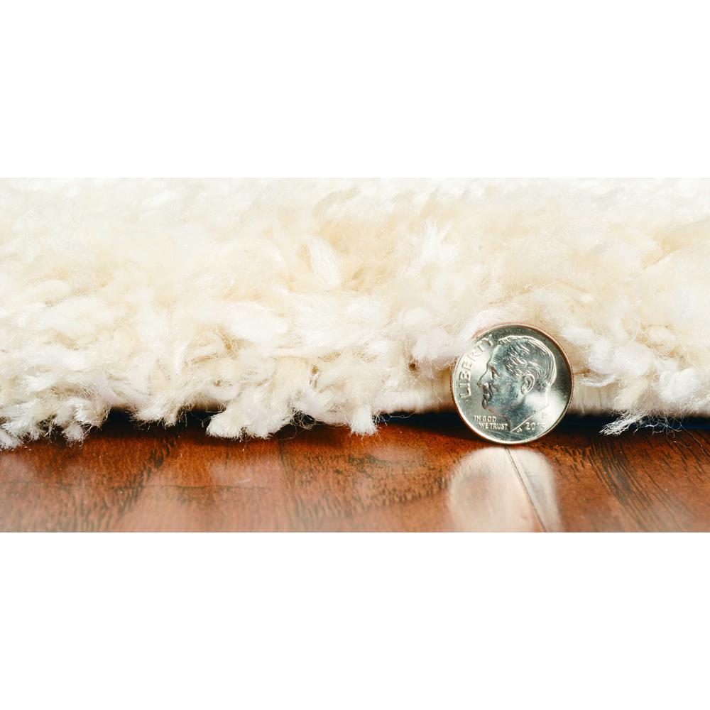 5'x8' Ivory Grey Machine Woven Chain Link Indoor Area Rug - 352488. Picture 6