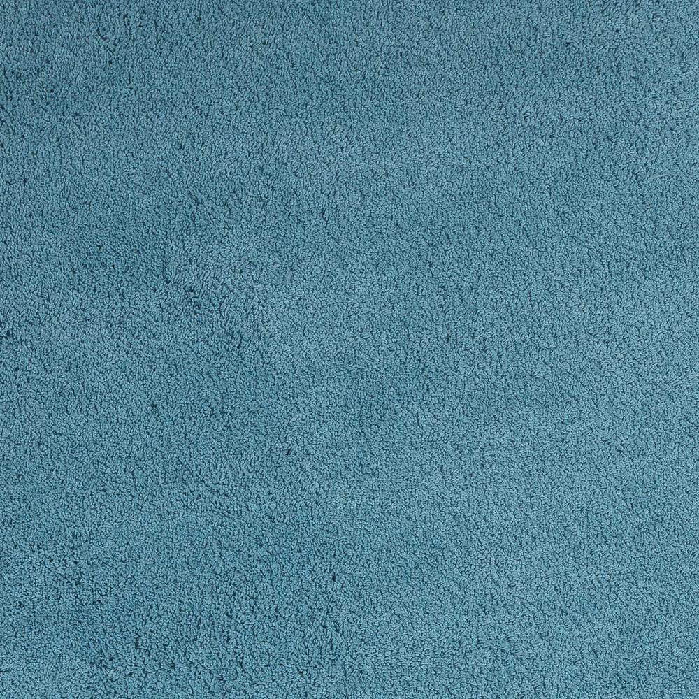 5' x 7' Highlighter Blue Plain Indoor Area Rug - 352640. Picture 3