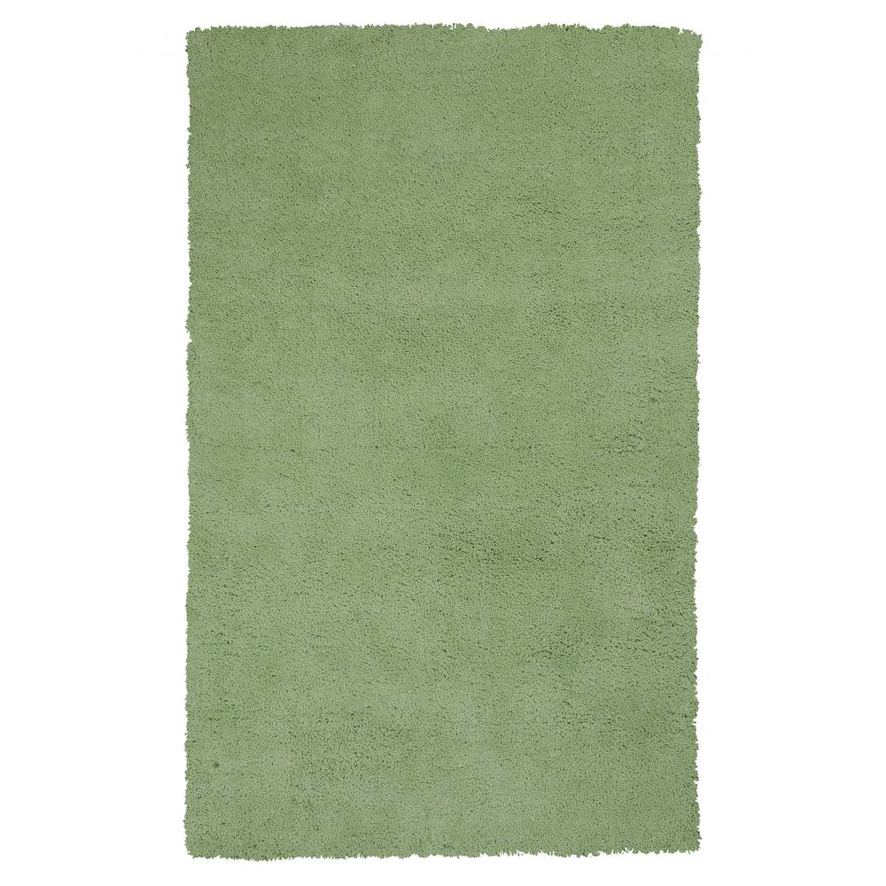 5'x7' Spearmint Green Indoor Shag Rug - 352641. The main picture.