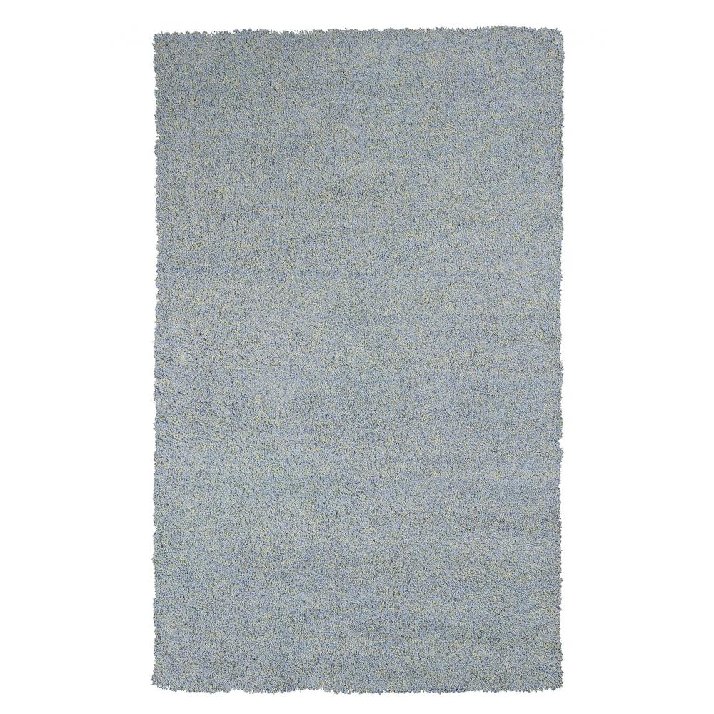 5' x 7' Blue Heather Plain Indoor Area Rug - 352644. The main picture.