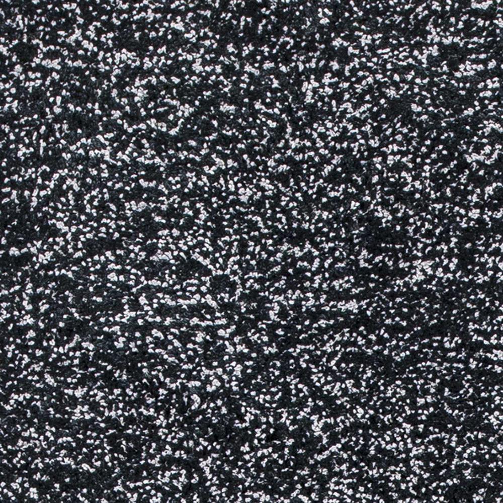 5'x7' Black Heather Indoor Shag Rug - 352645. Picture 3