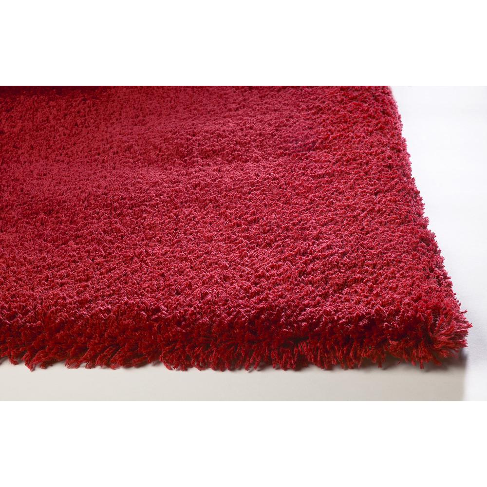 5'x7' Red Indoor Shag Rug - 352655. Picture 5