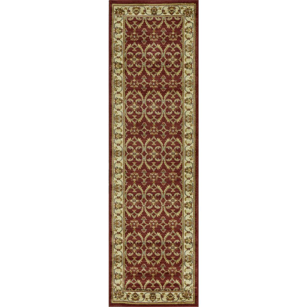 7' Round  Polypropylene Ivory  Area Rug - 352686. Picture 3