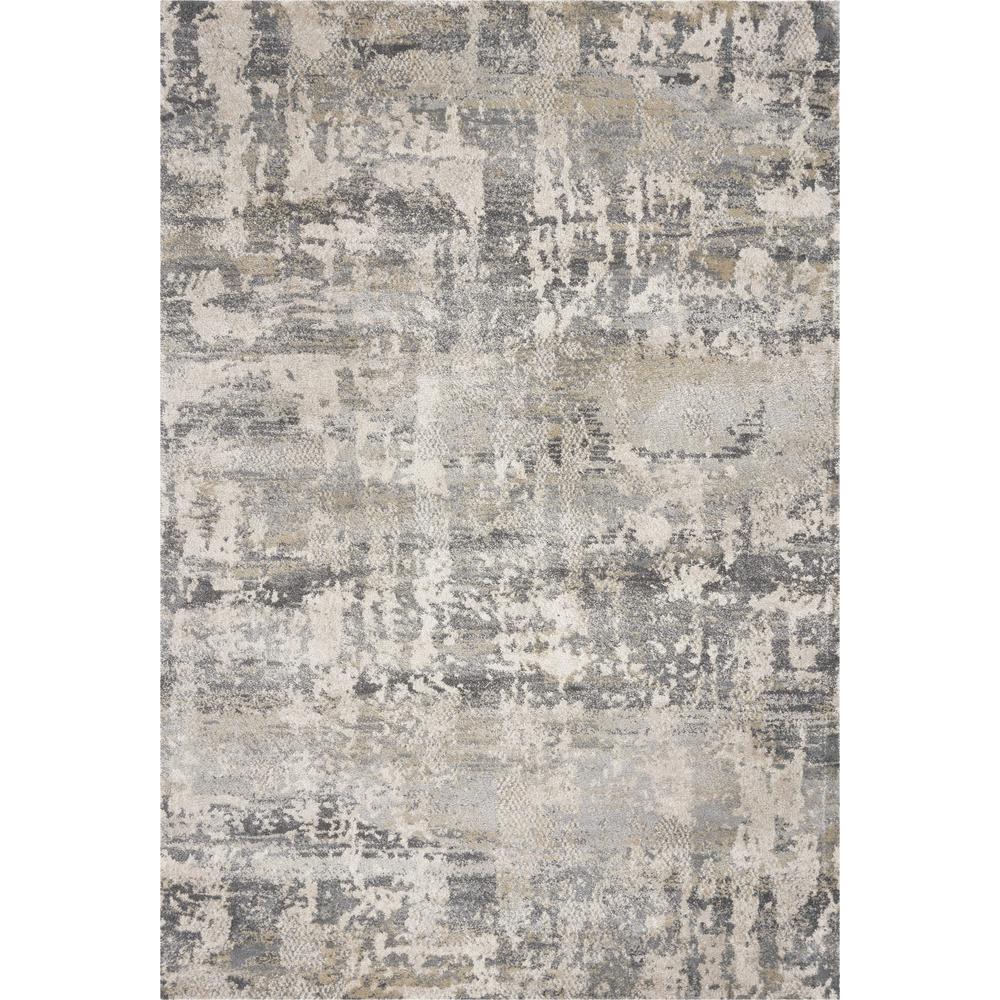 5' x 8' Natural Abstract Brushstrokes Indoor Area Rug - 352936. Picture 1