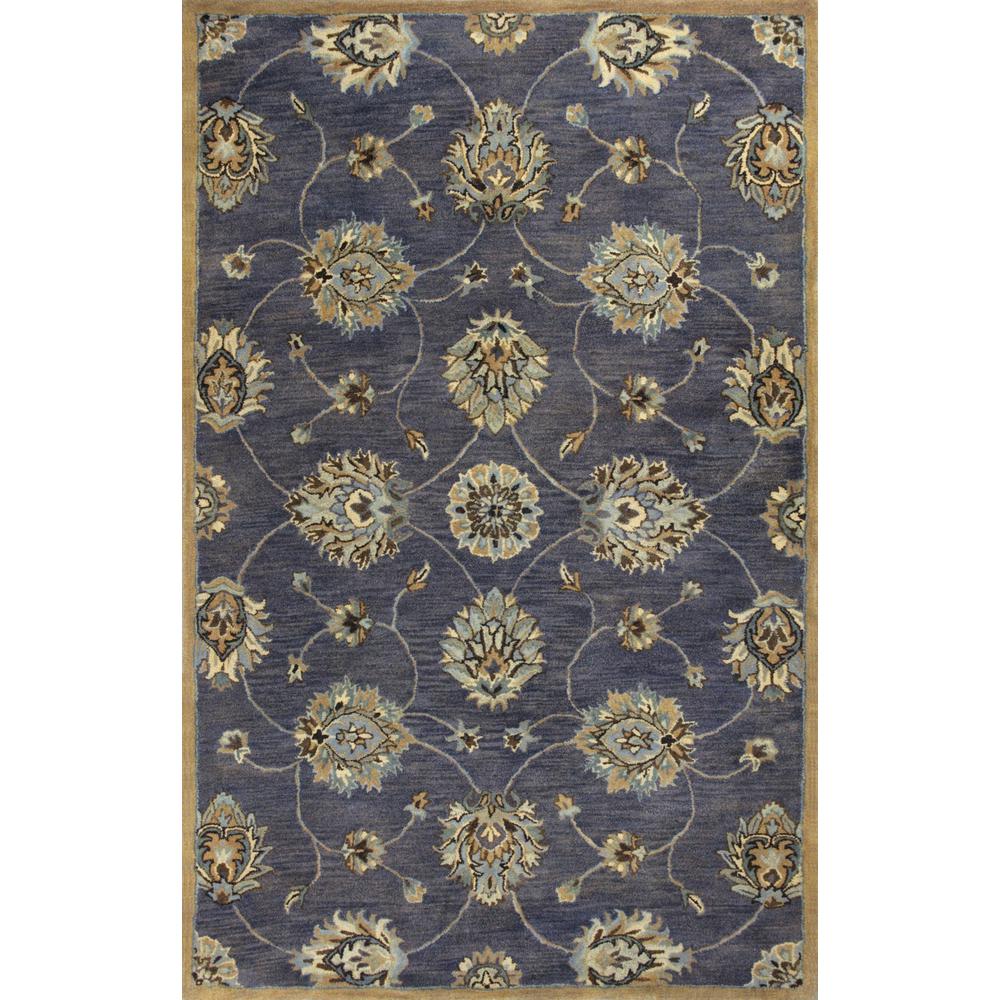 5' x 8'  Wool Midnight Area Rug - 353140. Picture 1