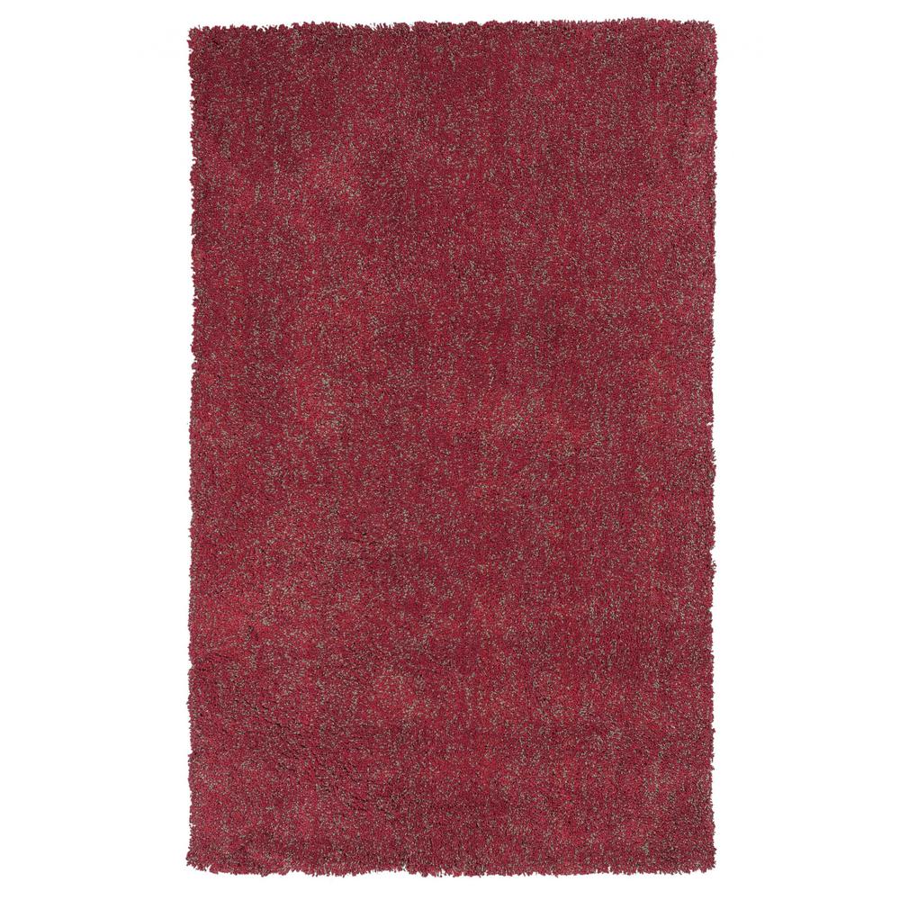 2' x 4' Polyester Red Heather Area Rug - 353413. Picture 1