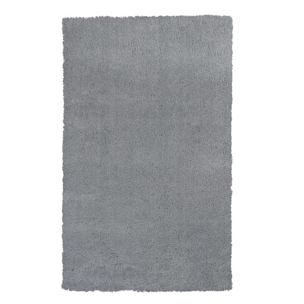 2' x 4' Polyester Grey Area Rug - 353421. Picture 1