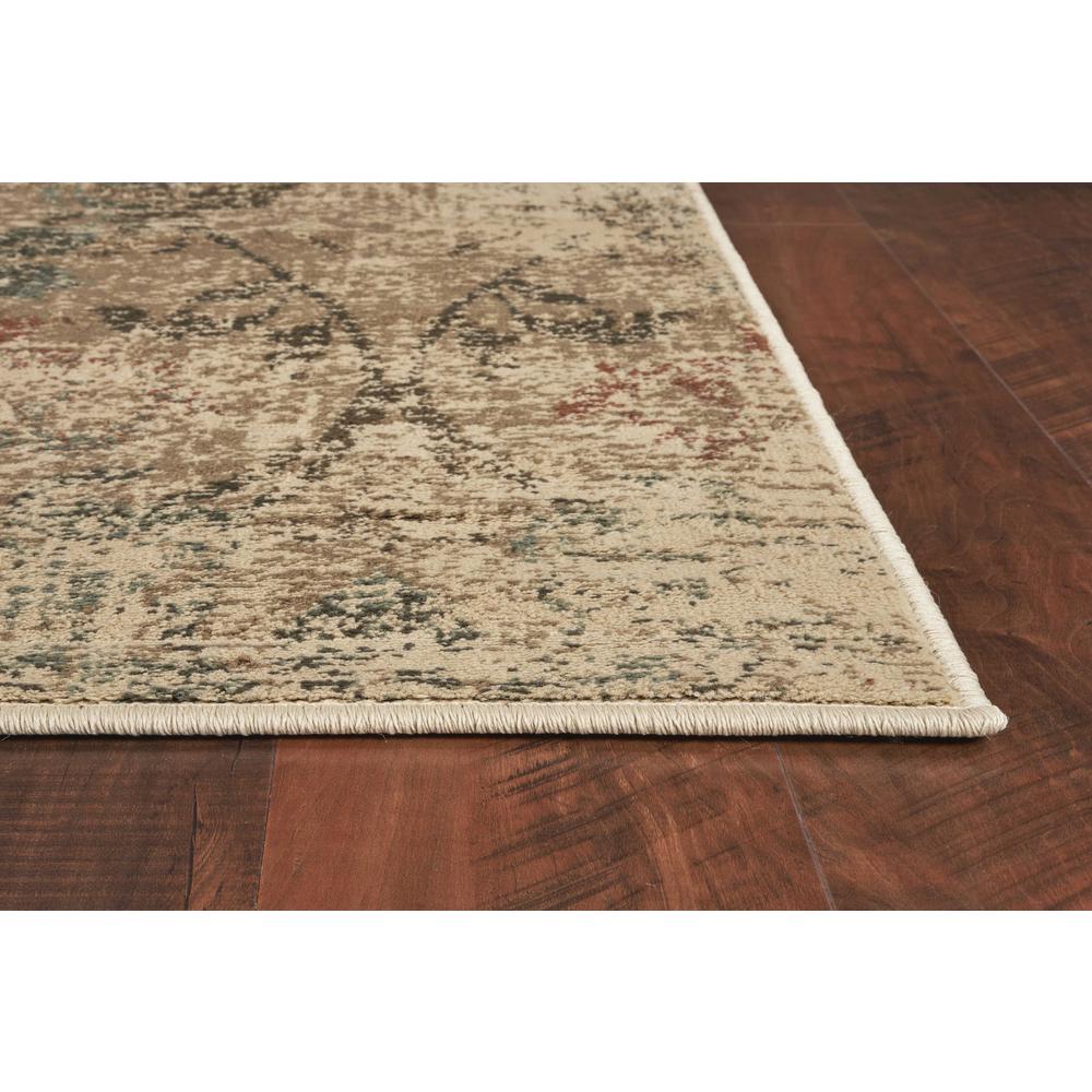 3'x5' Champagne Beige Machine Woven Damask Indoor Area Rug - 353473. Picture 4