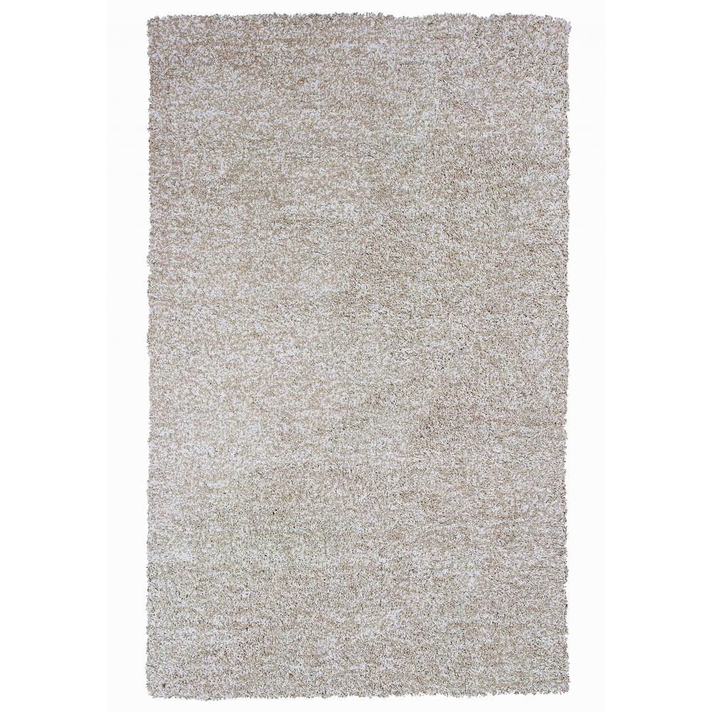 3' x 5' Ivory Heather Plain Area Rug - 353914. The main picture.