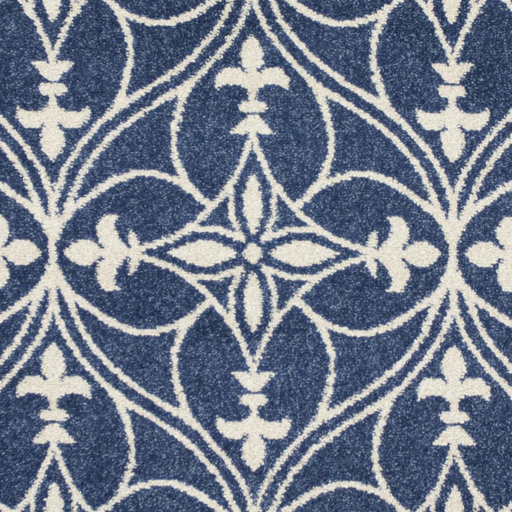 5' x 8' Denim Classical Pattern UV Treated Area Rug - 354072. Picture 3