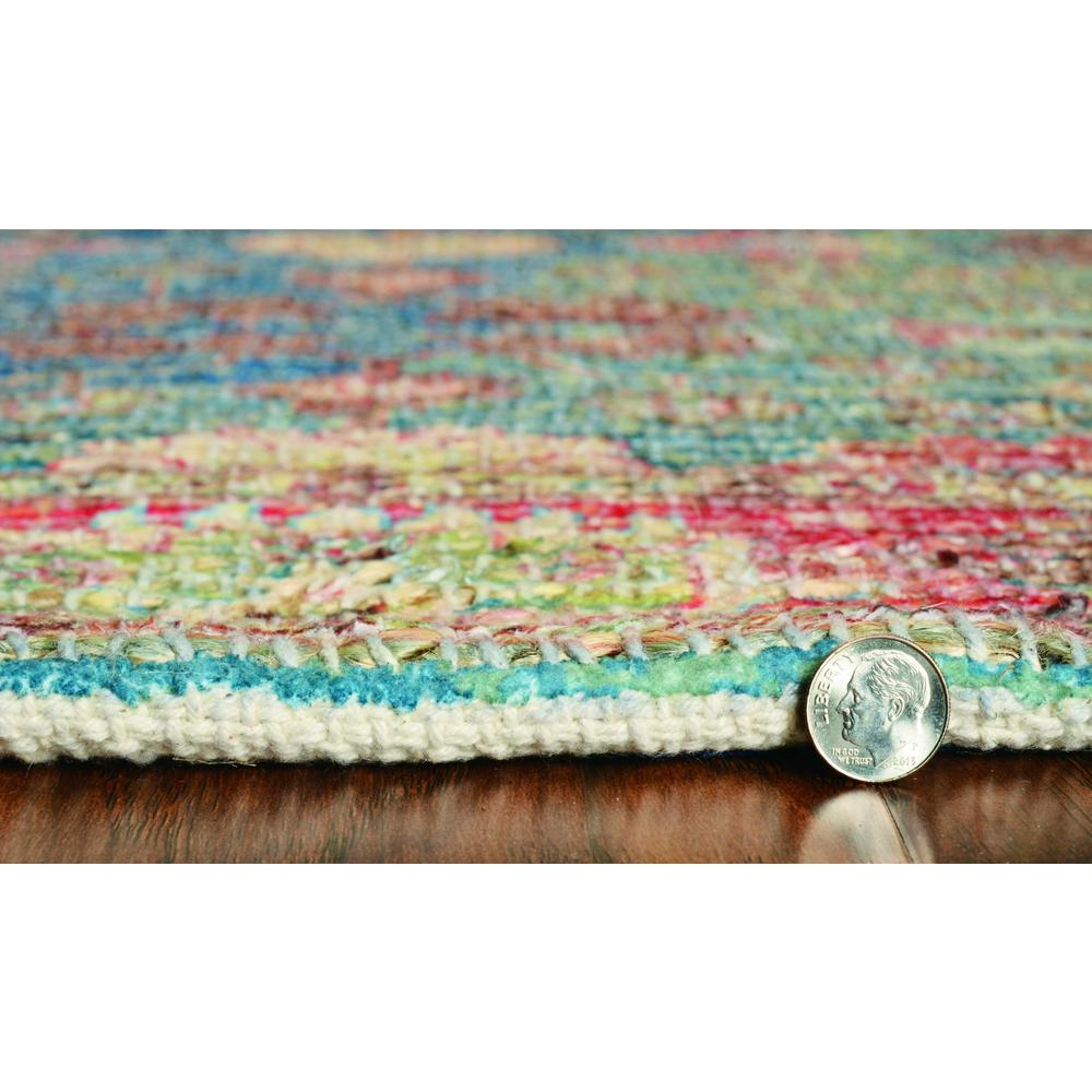 7' x 9'  Jute Blue or  Red Area Rug - 354094. Picture 5