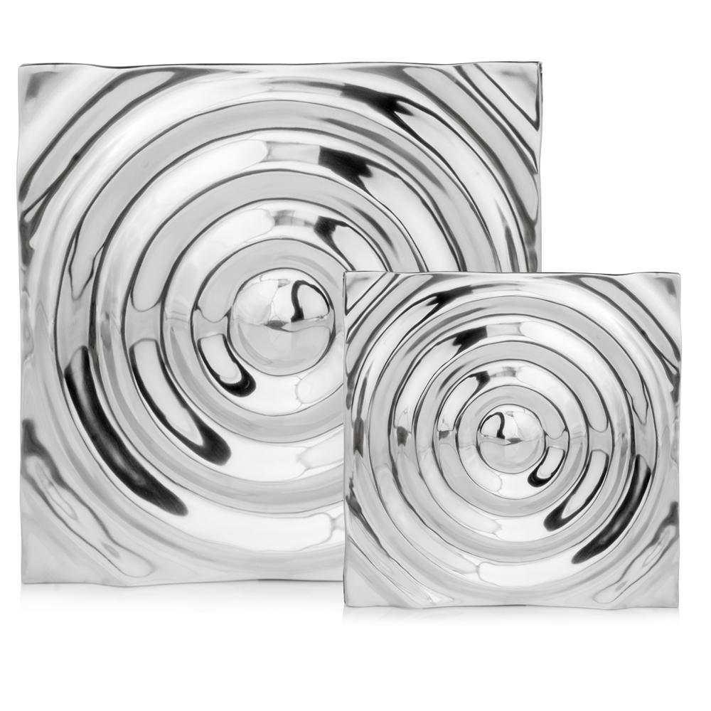 1.5" x 12" x 12" Buffed Small Rippled Wall Tile - 354628. Picture 1
