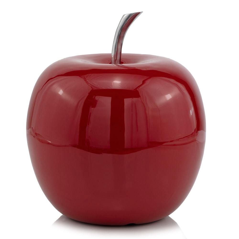 Buffed Red Extra Large Apple Sculpture - 354656. Picture 1