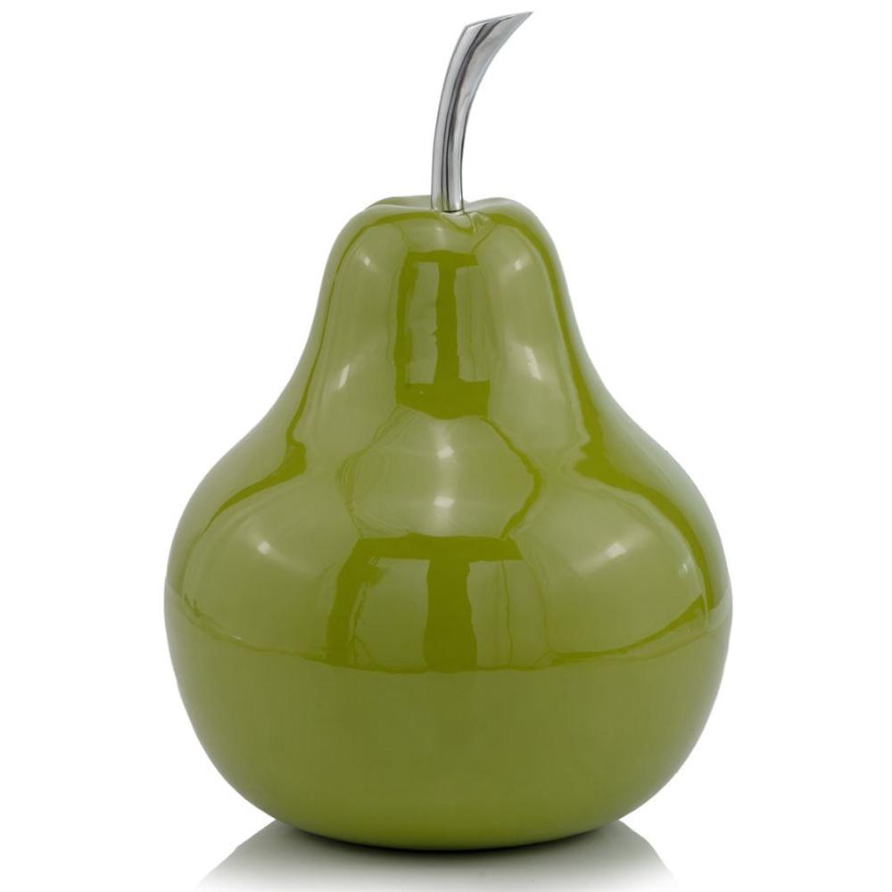 Buffed Green Extra Large Pear - 354657. Picture 1