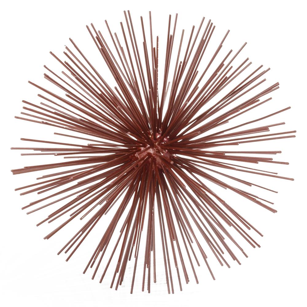 10" x 10" x 10" Red Large Spiked Sphere - 354770. Picture 2