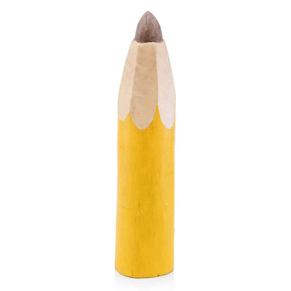 5.5" x 5.5" x 22" Yellow/Standing - Pencil - 354872. Picture 2