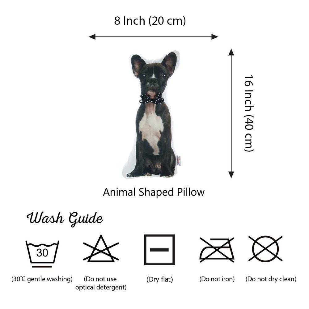 French Bulldog Decorative Throw Pillow - 355416. Picture 3
