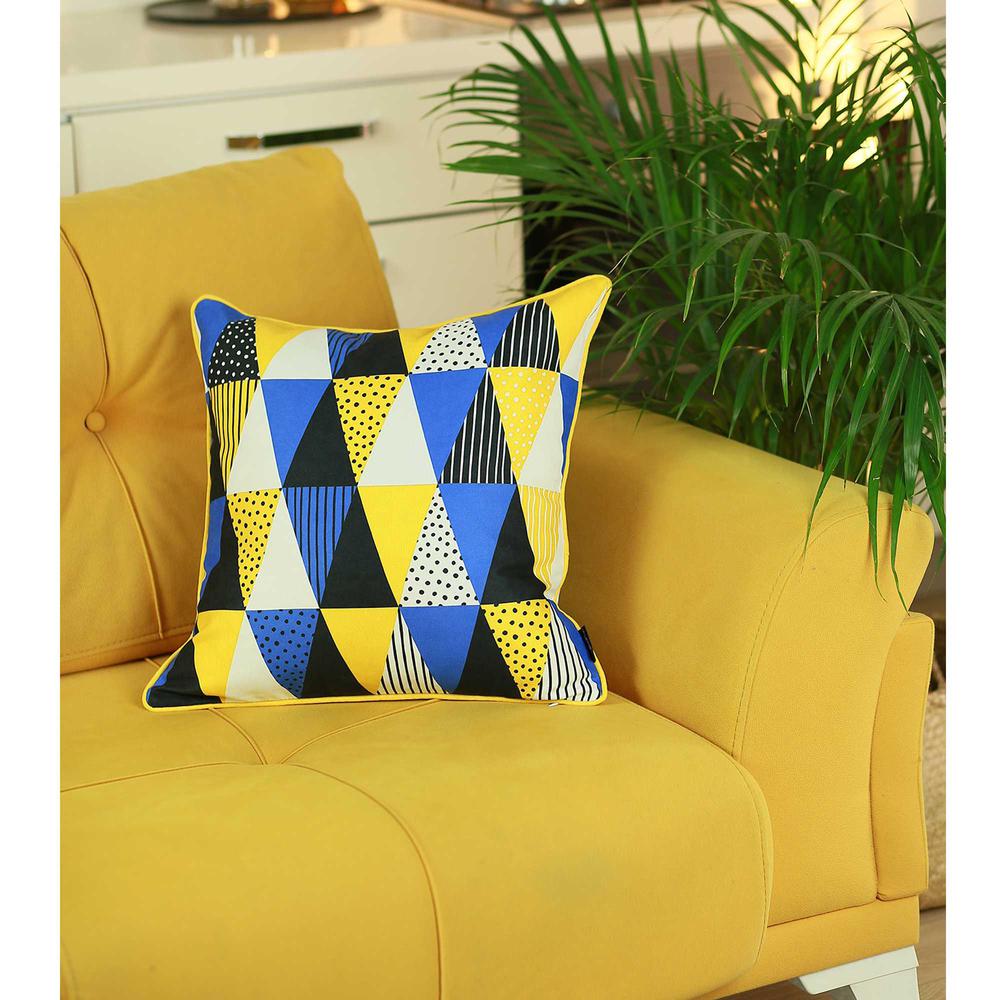 18"x18" Memphis Printed Decorative Throw Pillow Cover Pillowcase - 355555. Picture 2