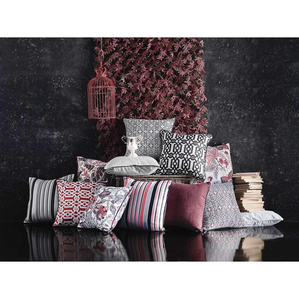 17"x 17" Jacquard Shadows Decorative Throw Pillow Cover - 355631. Picture 5
