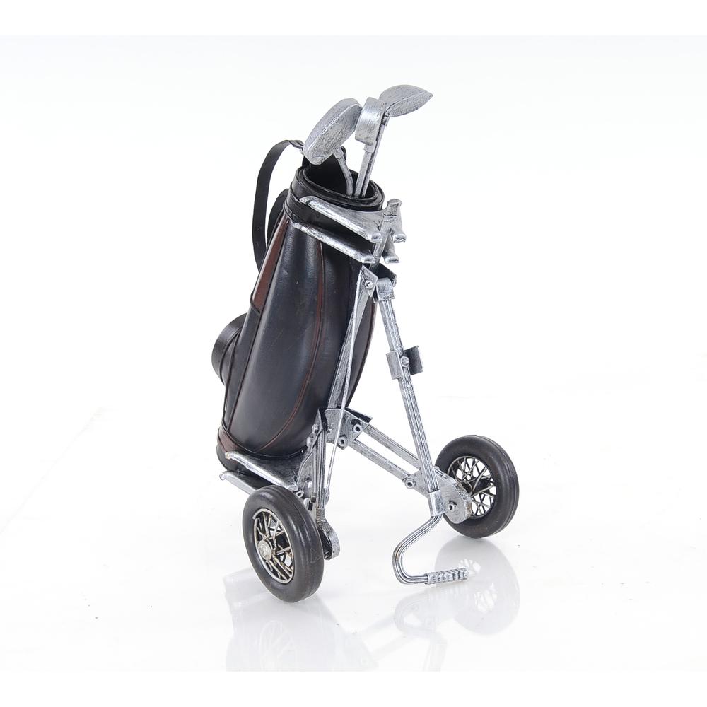 6.5" x 8" x 10" Black Golf Bag - 364177. Picture 4