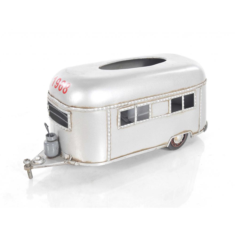 5" x 12" x 4.5" Camping Trailer  Tissue Holder - 364184. Picture 2