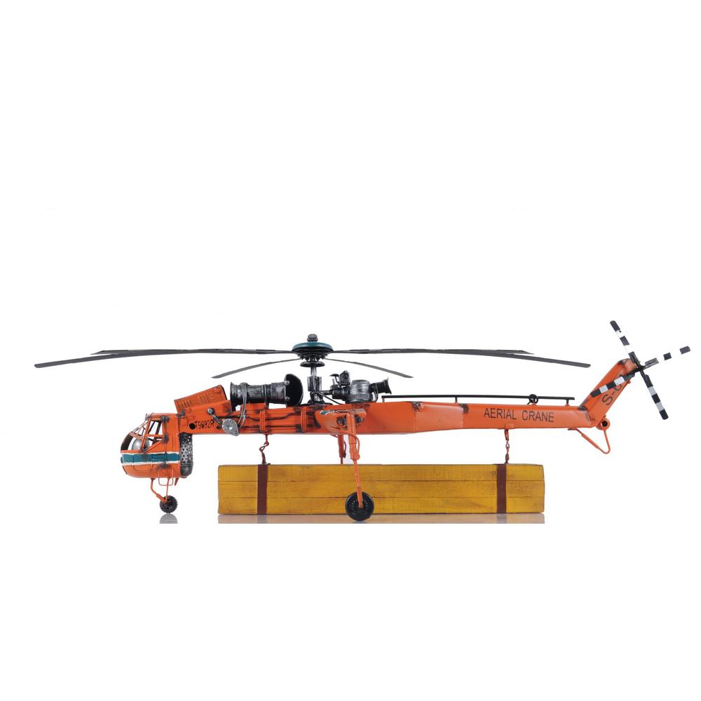 30" x 40" x 12" Aerial Crane Lifting Helicopter - 364186. Picture 6
