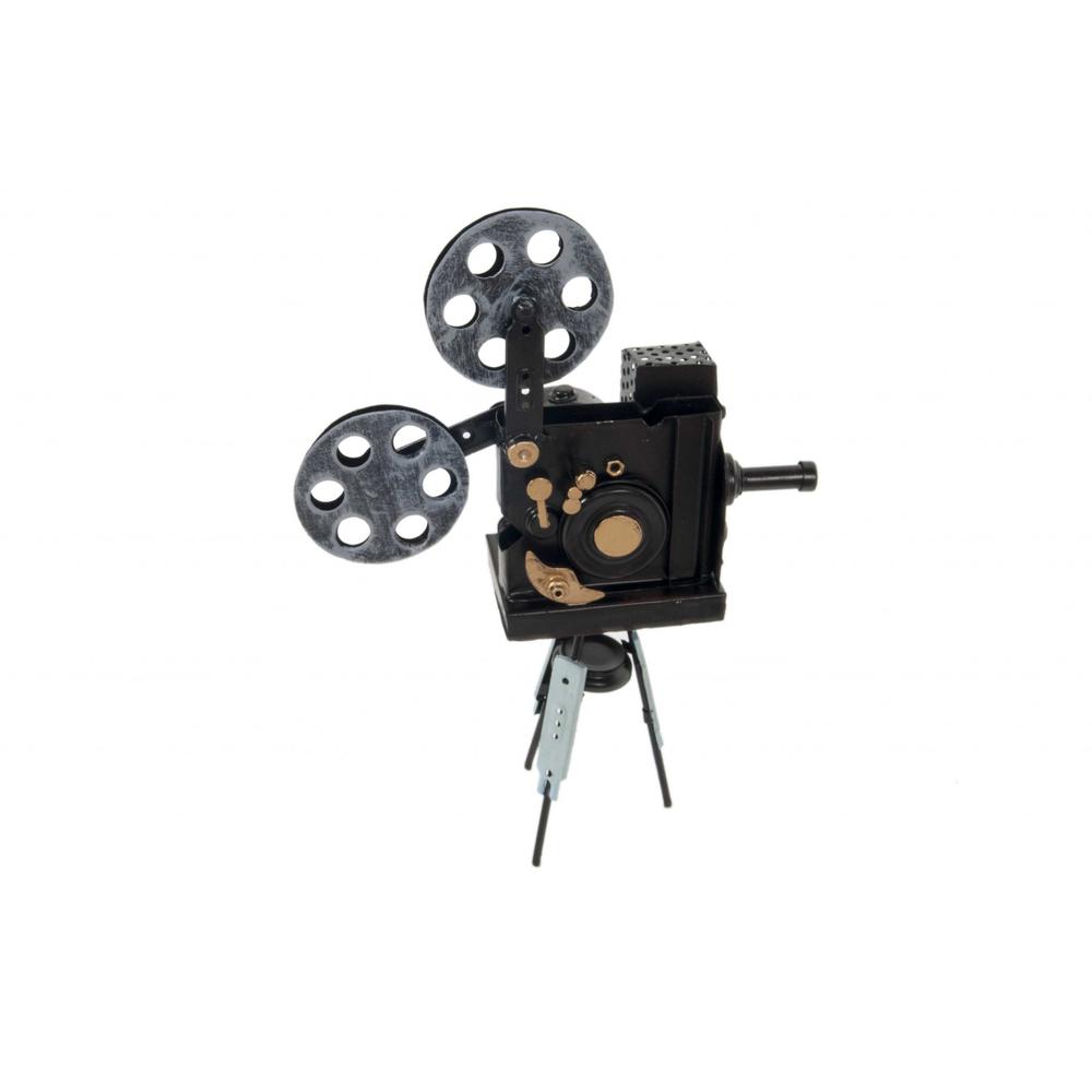 3" x 8.5" x 12.5" Metal Handmade Vintage Movie Projector - 364189. Picture 6