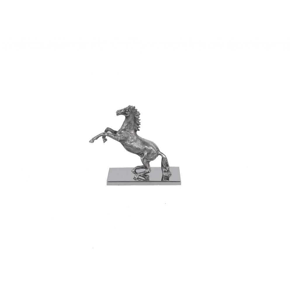 5" x 12.5" x 11" Horse Statue with Base - 364227. Picture 1