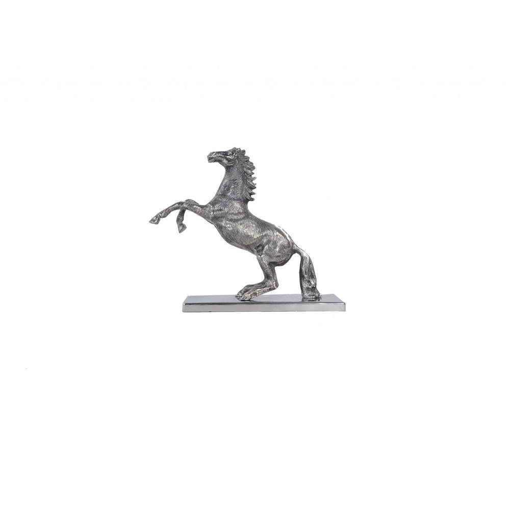 5" x 12.5" x 11" Horse Statue with Base - 364227. Picture 2