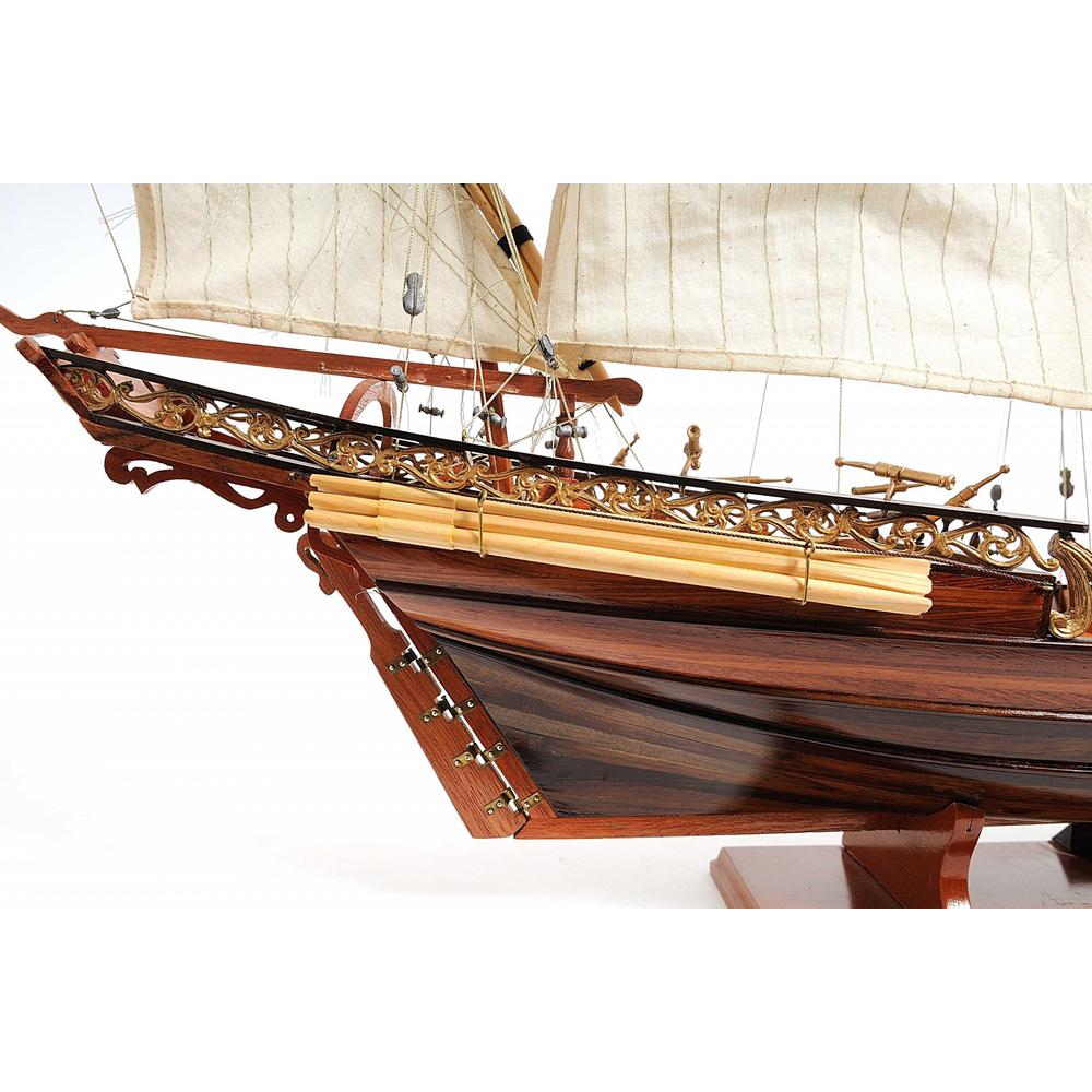 Hand Built Real Wood Model Ship - 364268. Picture 4