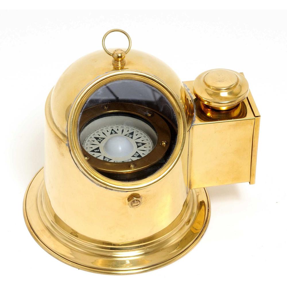 7.25" x 9" x 7" Binnacle Compass Large - 364301. The main picture.