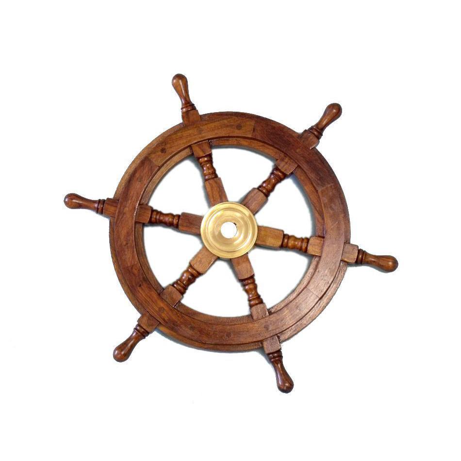 24" x 24" x 2" Ship Wheel - 364329. Picture 2