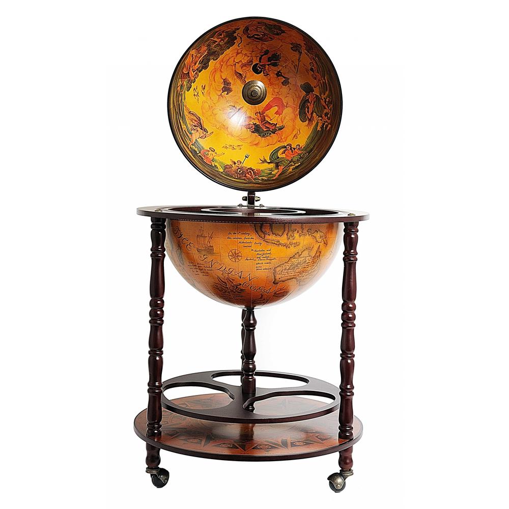 22" x 22" x 37" Globe Drink Cabinet - 364350. Picture 2