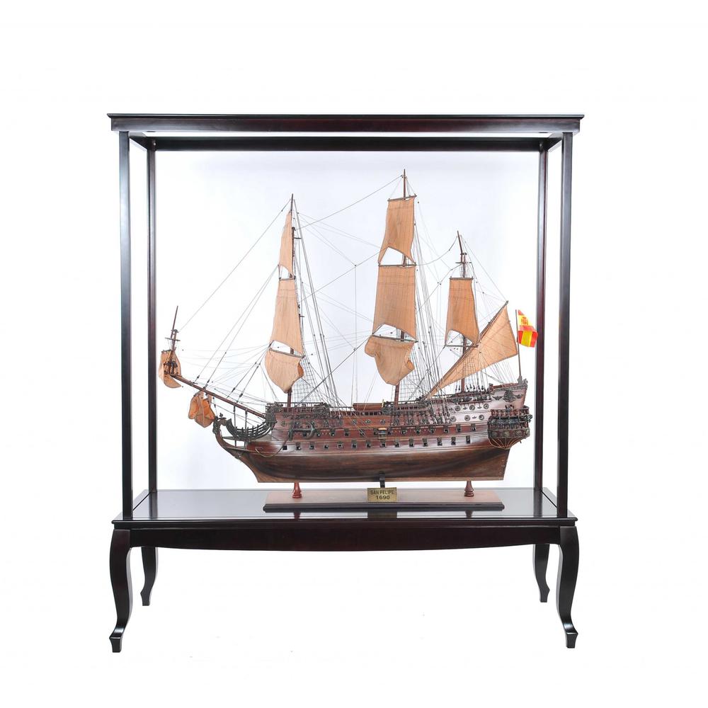 23" x 65" x 75" Display Case for Extra Large Ship No Glass - 364363. Picture 5
