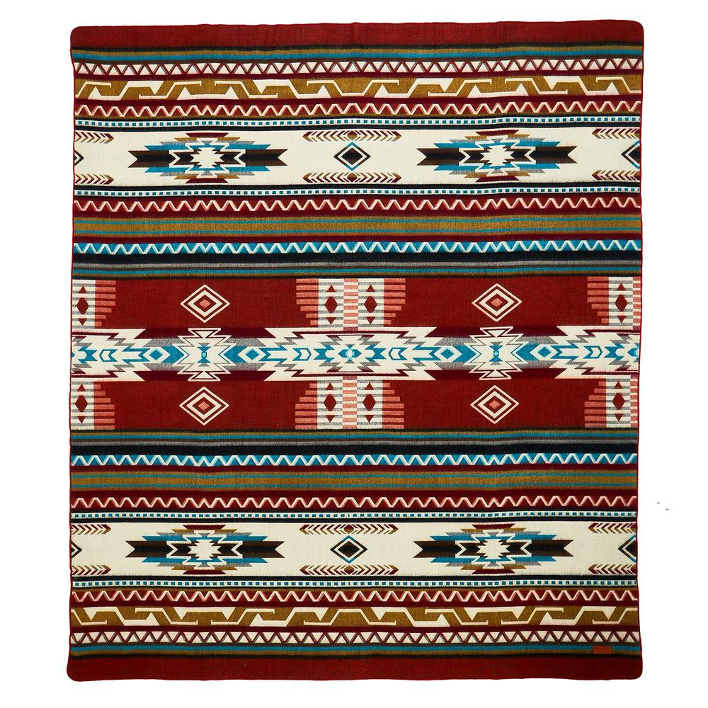 Ultra Soft Southwestern Arrow Handmade Woven Blanket - 366042. Picture 2