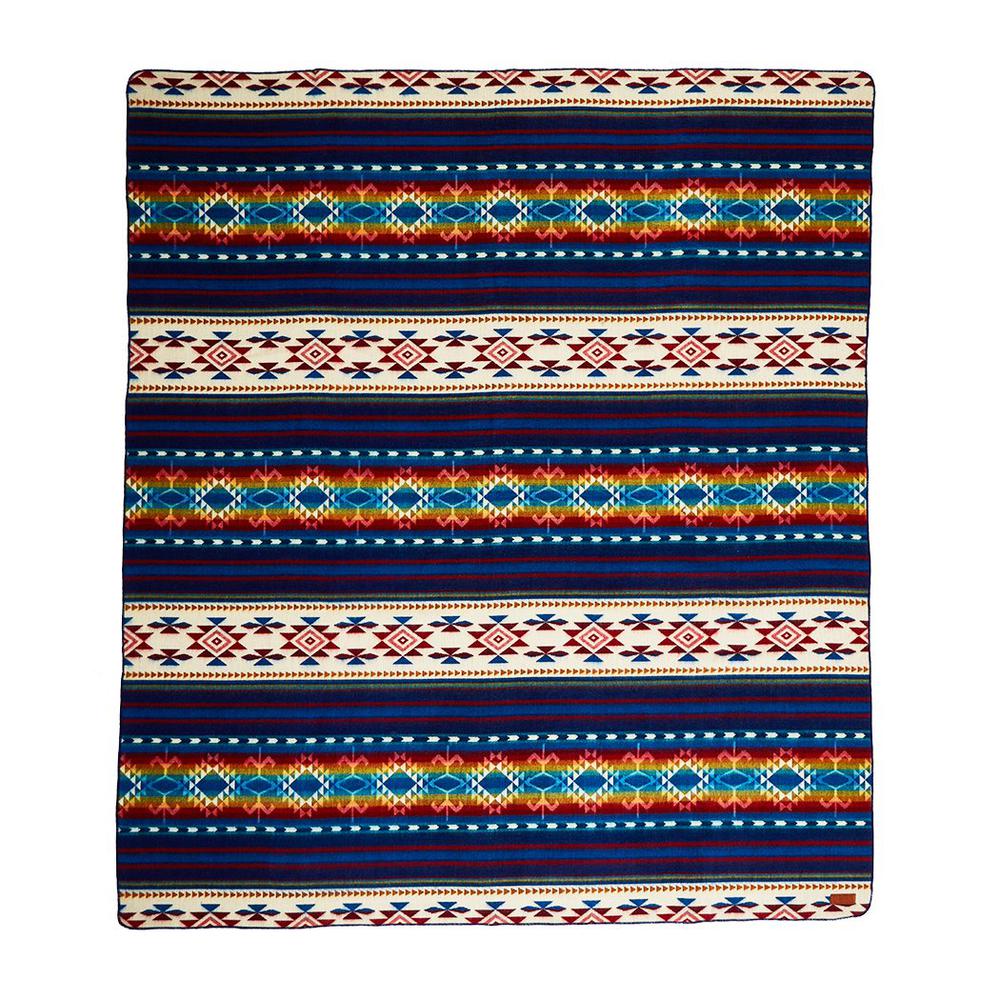 Ultra Soft Southwestern Rainbow Handmade Woven Blanket - 366044. Picture 1