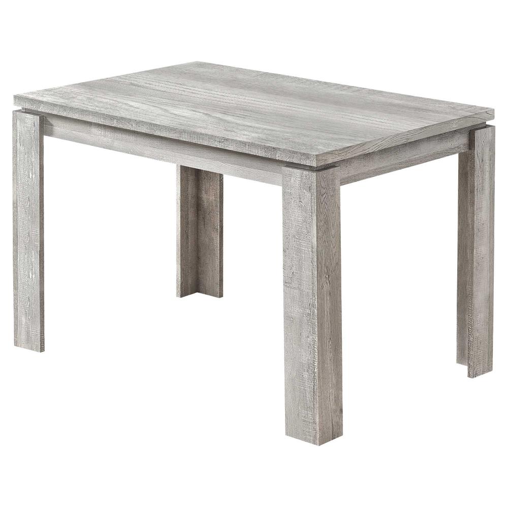 48" X 32" X 30.5 " Grey Reclaimed Wood-Look Dining Table - 366055. The main picture.