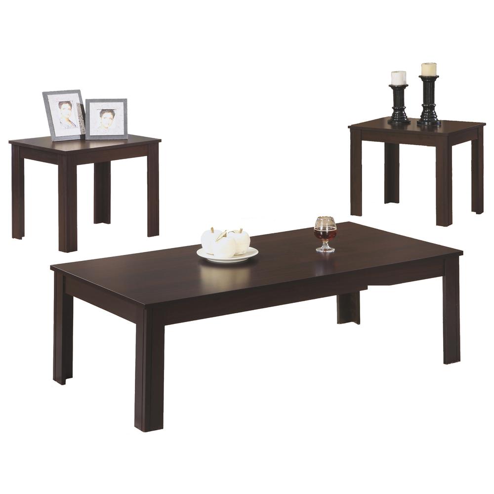 Cappuccino Table Set - 3Pcs Set - 366075. Picture 1