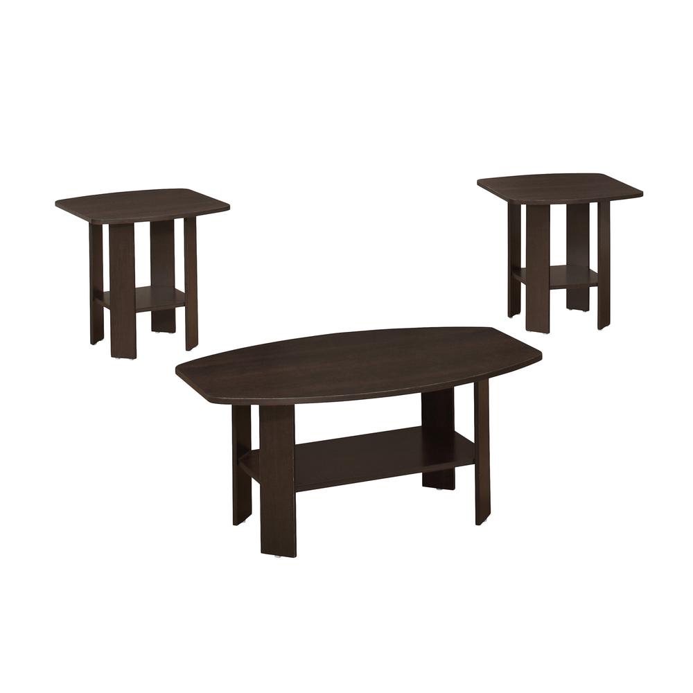 Cappuccino Table Set - 3Pcs Set - 366079. The main picture.