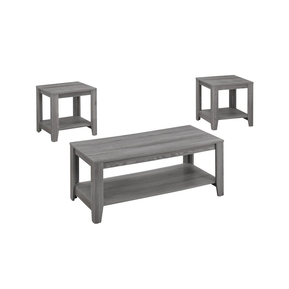 Grey Table Set  3Pcs Set - 366097. Picture 1
