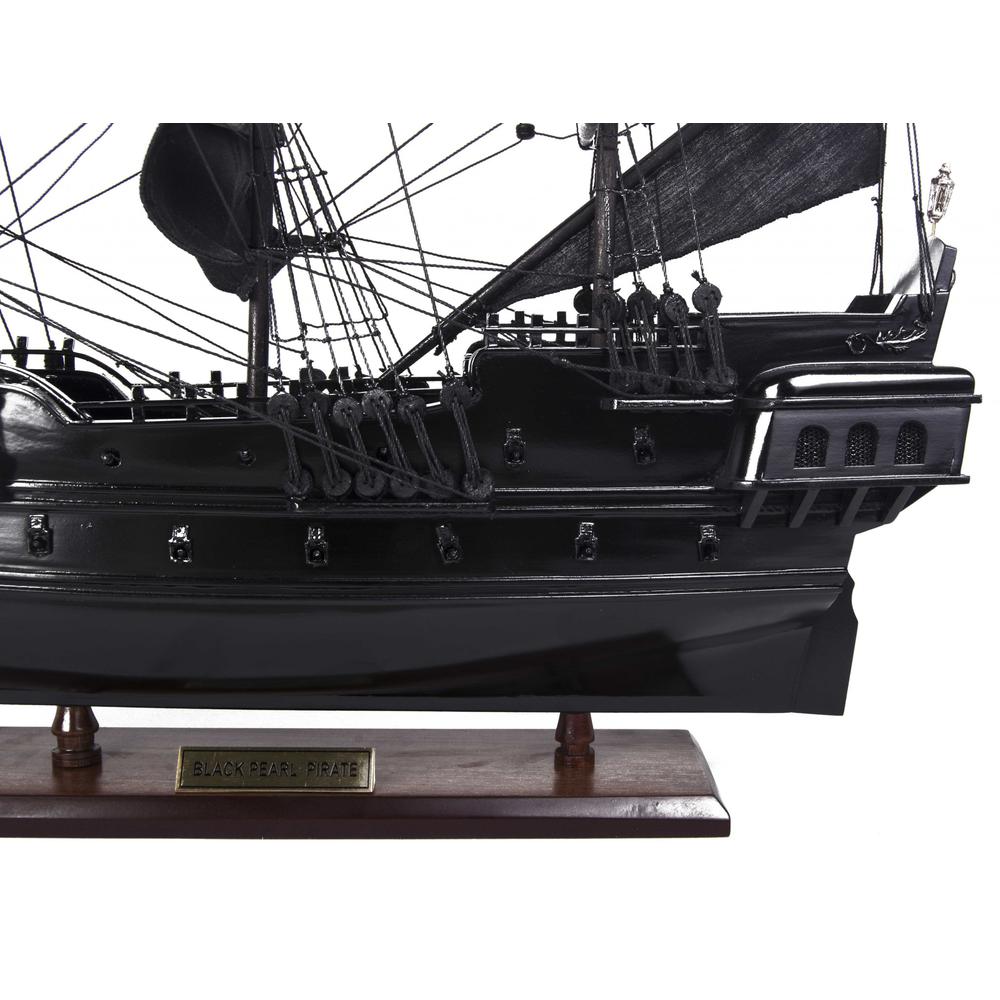 6.5" x 20" x 19"Black Pearl Pirate Ship - 366191. Picture 4