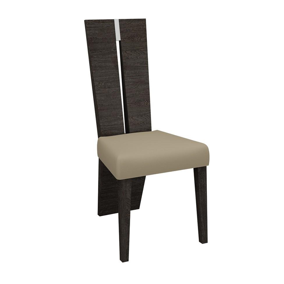 Contemporary Sleek Gray  Dining Chair Set of 2 - 366217. Picture 1
