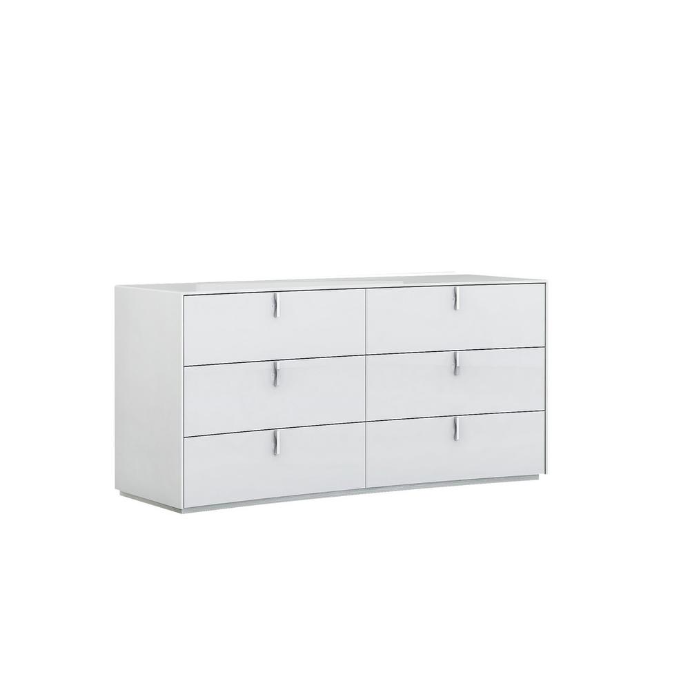 62" X 19" X 30" White  Dresser - 366258. Picture 1