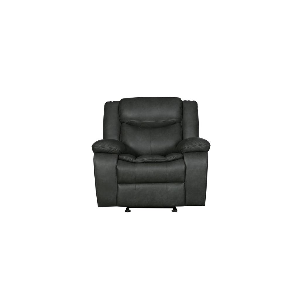 42" Gray Reclining Chair - 366301. Picture 2