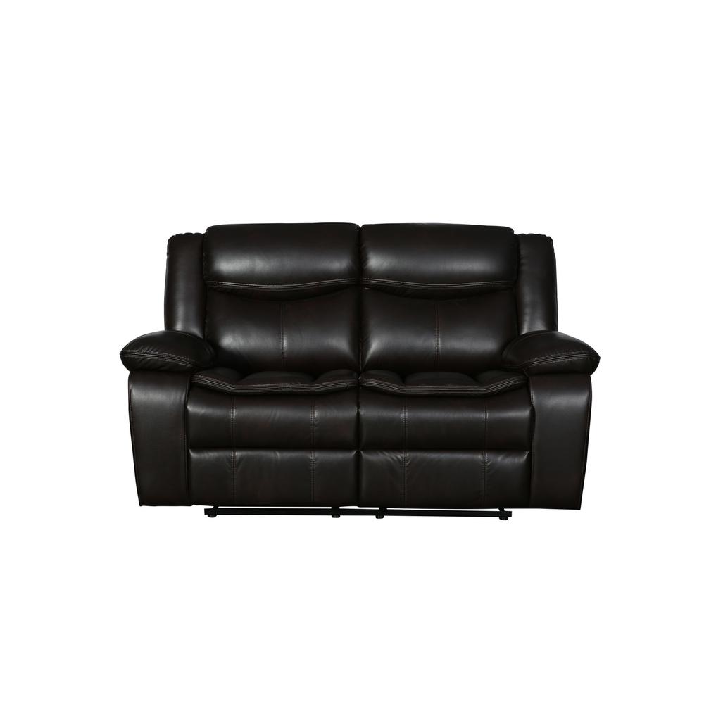 64" X 36" X 40" Brown  Loveseat - 366305. Picture 1