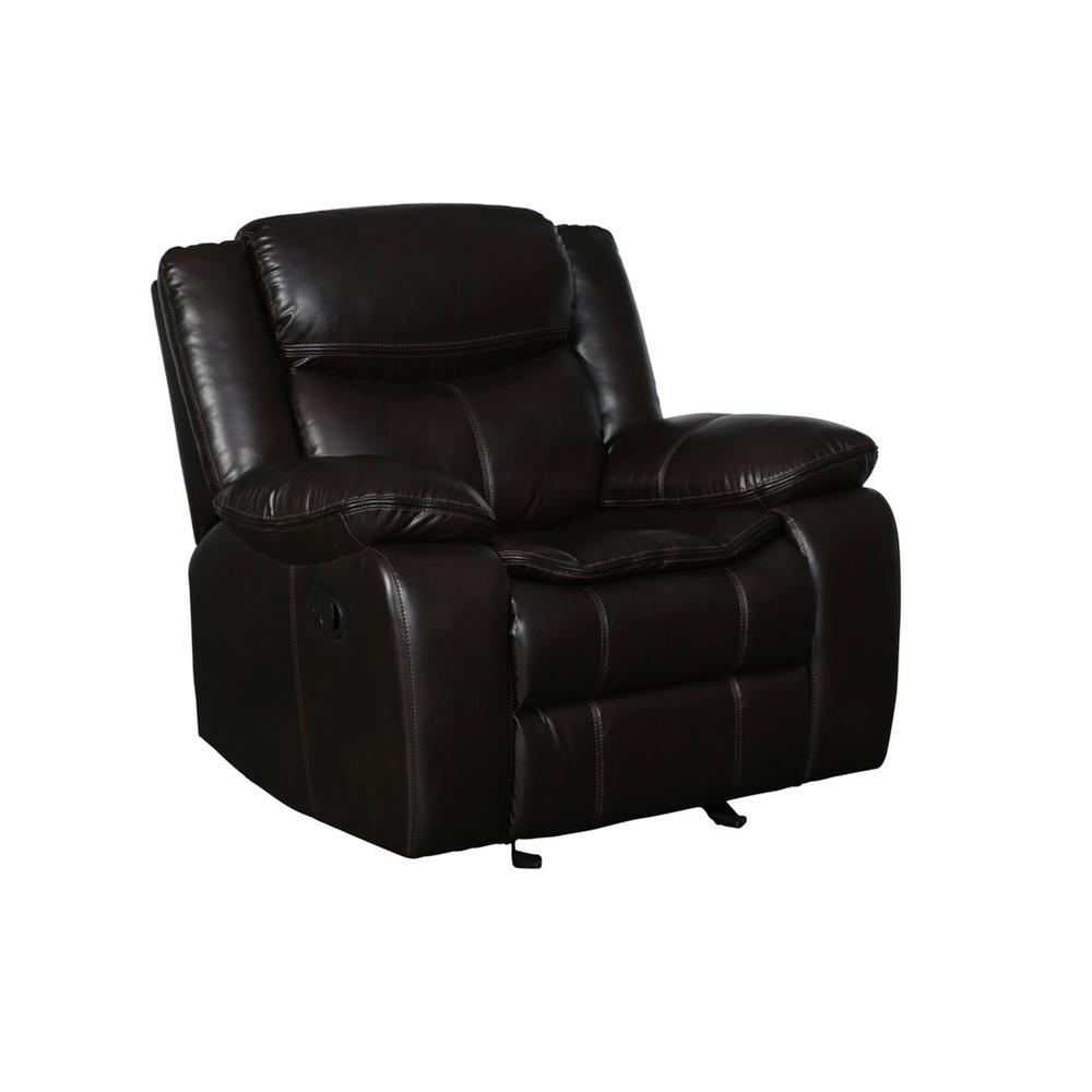 42" Brown  Reclining Chair - 366306. Picture 1