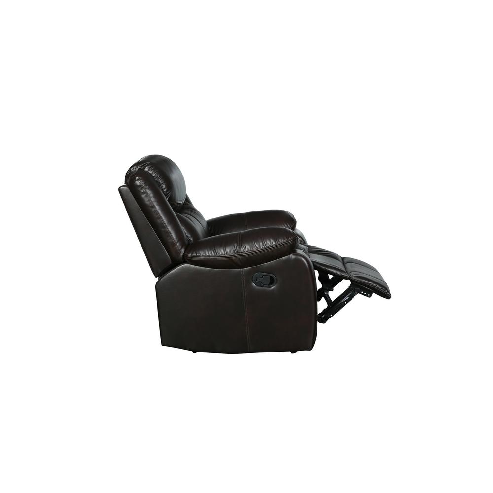 42" Brown  Reclining Chair - 366306. Picture 4
