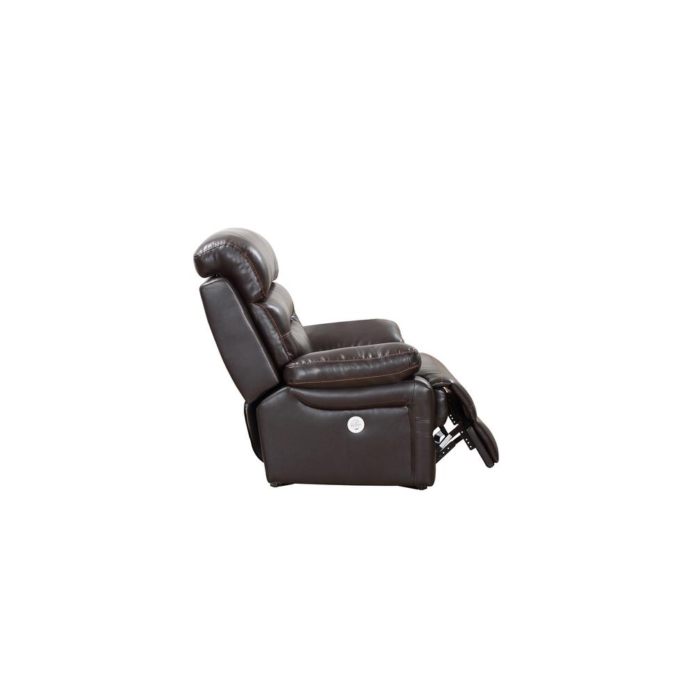 43" X 40" X 41" Brown  Power Reclining Chair - 366313. Picture 4