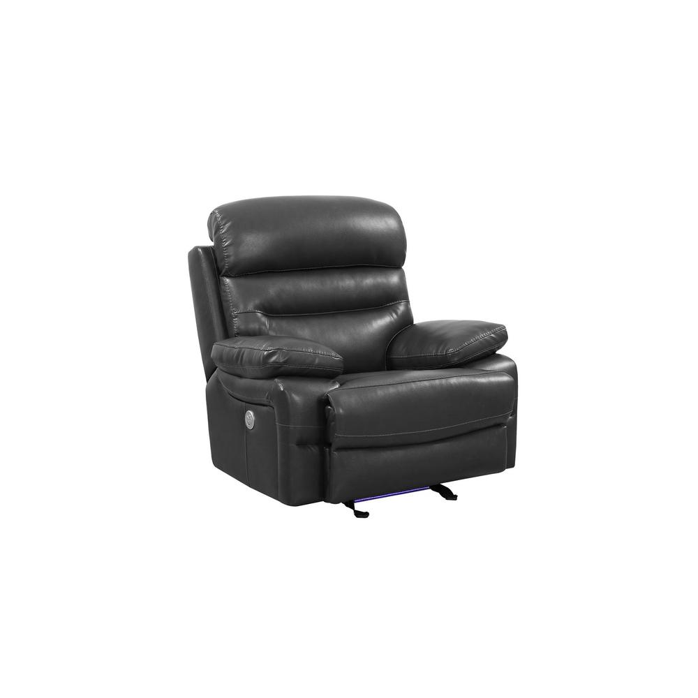 43" X 40" X 41" Gray  Power Reclining Chair - 366318. Picture 2