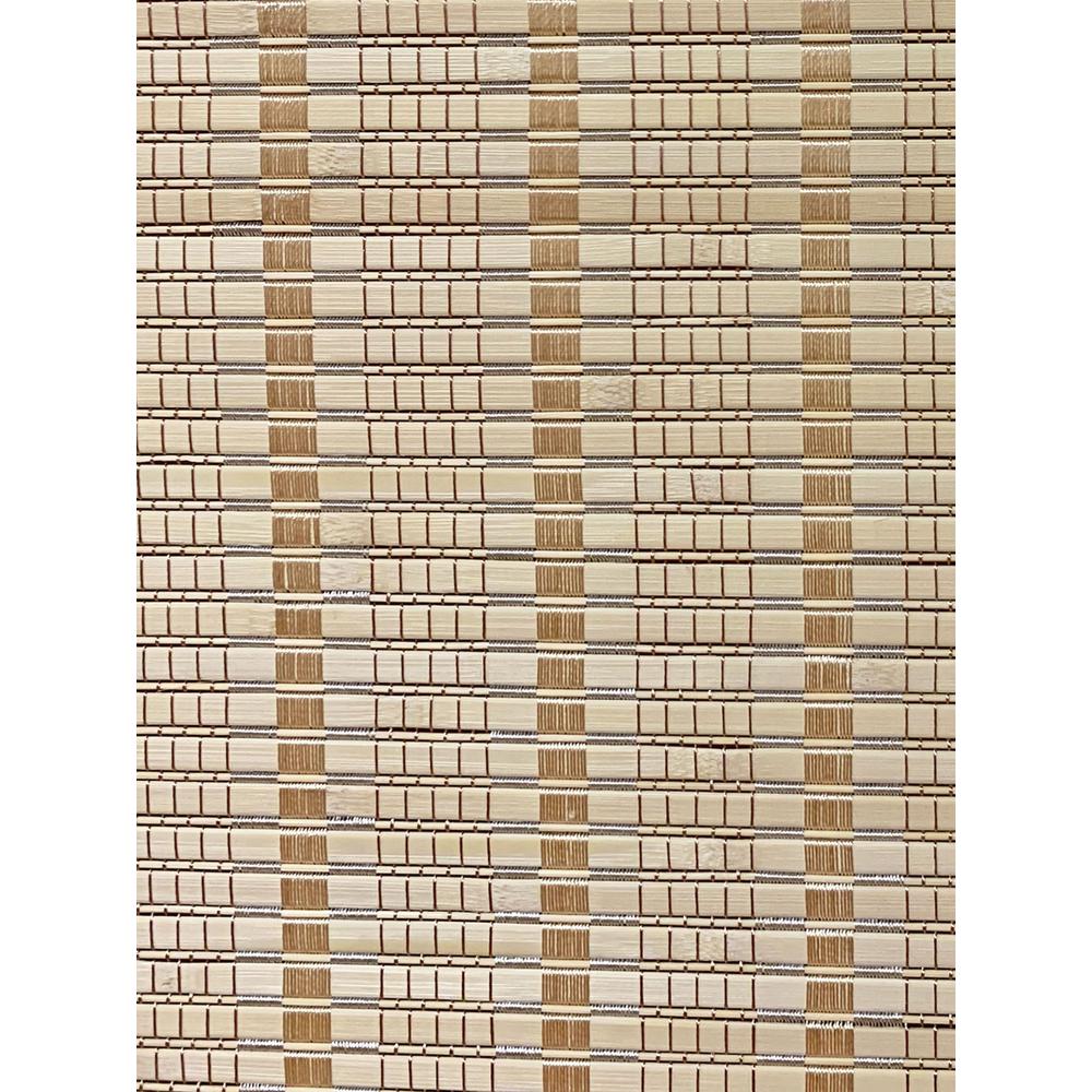Natural Woven Bamboo 4 Panel Room Divider Screen - 370413. Picture 3